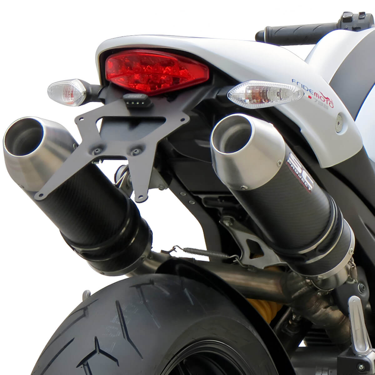 SC-Project D04-30C GP Exhaust for Ducati Monster 696 / 796 / 1100