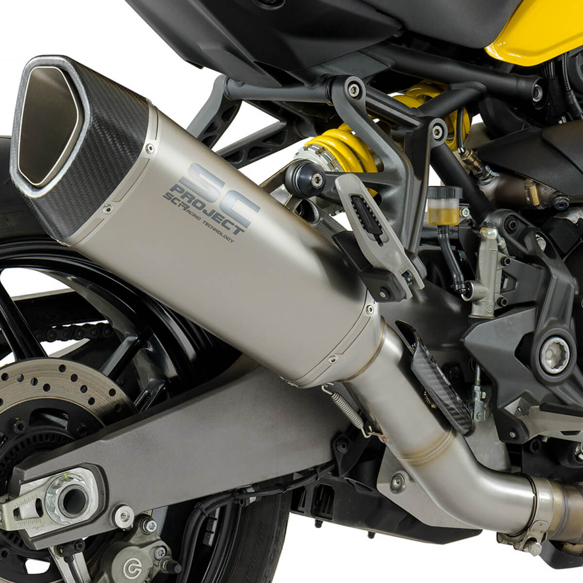 SC-Project D25-91 SC1-R Slip-on Exhaust for Ducati Monster 821