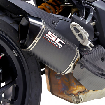 view SC-Project D30-110C MTR Slip-on Exhaust for Ducati Multistrada 1260 '18-'20
