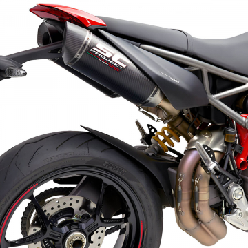 view SC-Project D31-115 SC1-M Slip-on Exhausts for Ducati Hypermotard 950 '19-'23