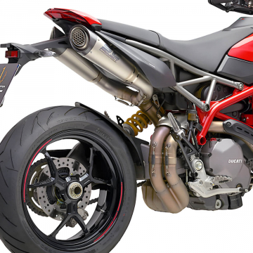 view SC-Project D31-41TR S1 Slip-on Exhaust, Titanium for Ducati Hypermotard 950/SP '19-'23