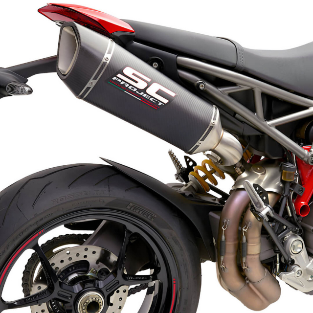 パーツ SC-PROJECT HYPERMOTARD SC1-M Exhaust by SC-Project for Ducati Hypermotard 950 SP