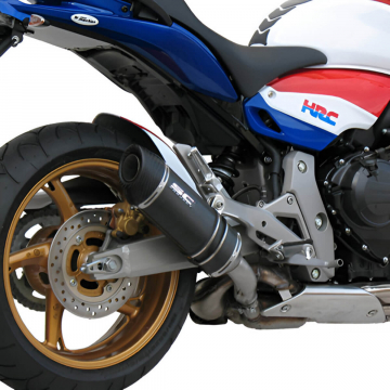 view SC-Project H02-12C Oval Exhaust for Honda CB600F / 599 (2007-2015)