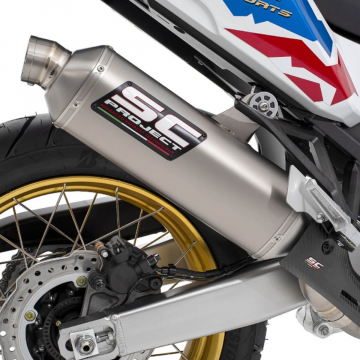 SC-Project H49-101T Rally Raid Exhaust, Titanium for Honda CRF1100L Africa Twin '24-