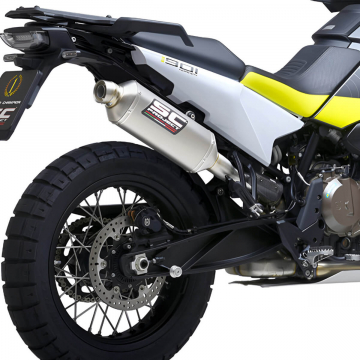 view SC-Project HU08-100T Rally Raid Slip-on Exhaust for Husqvarna Norden 901 '22-'23