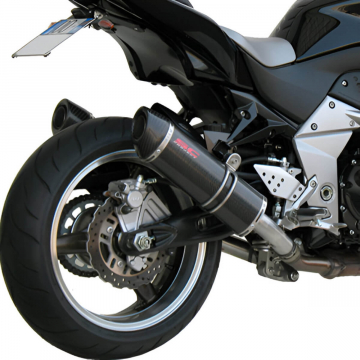 view SC-Project K04-02C Oval Exhaust for Kawasaki Z1000 (2007-2009)