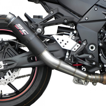 view SC-Project K06-18C GP M2 Exhaust for Kawasaki Z750 / R (2007-2012)