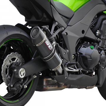 view SC-Project K09-12C Oval Exhaust for Kawasaki Z1000 (2010-2013)