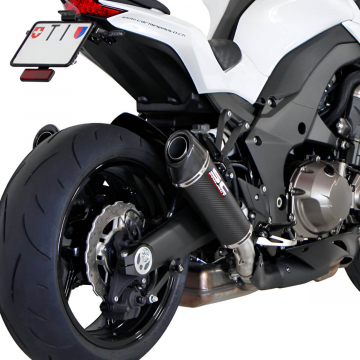 view SC-Project K19-34C Conic Exhaust for Kawasaki Z1000 (2014-2016)