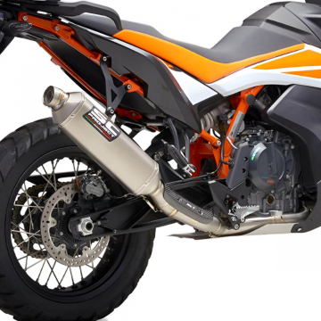 view SC-Project KTM15-TC101T Rally Raid Full Exhaust System for KTM 790/890 Adventure '19-'23