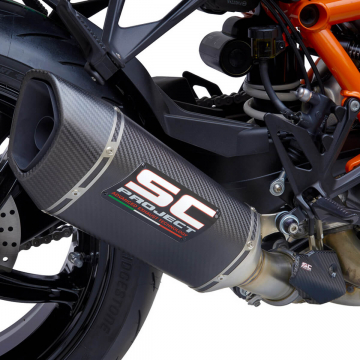 view SC-Project KTM16-90C SC1-R Slip-on Exhaust for KTM 1290 Super Duke R '20-'22