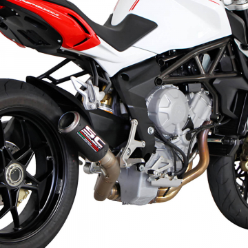 view SC-Project CR-T Exhaust MV Agusta Brutale 675 '12-'14, 800 '13-'15, Dragster '13-'16