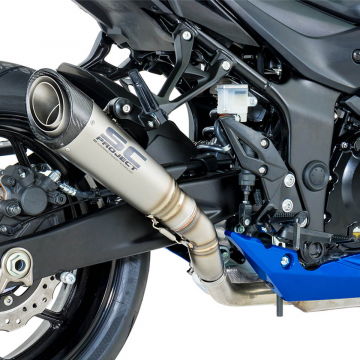 view SC-Project S15-T41T S1 Exhaust for Suzuki GSX-S750 2017-2020