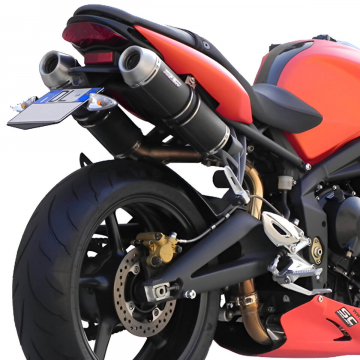 view SC-Project T02-14C GP-EVO High Mount Exhaust for Triumph Street Triple / R (2007-2012)