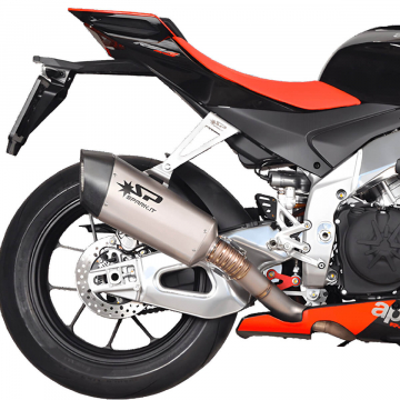 view Spark GAP0403T Streetfighter Titanium Semi-Full Exhaust for Aprilia RSV4/Tuono 2021+