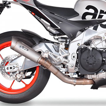 view Spark Grid-O Race Semi-Full Exhaust, Titanium RSV4 1000RR/RF & Tuono V4 RR/Factory '17-'20