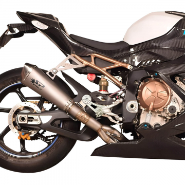 view Spark GBM8821T-KE Konix Evo Titanium Full Exhaust for BMW S/M 1000RR '19-'24