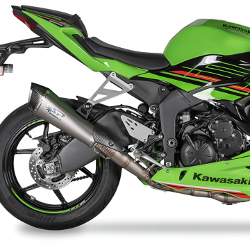 view Spark GKA8831T Streetfighter Full Exhaust, Titanium for Kawasaki Ninja ZX-6R 2009+