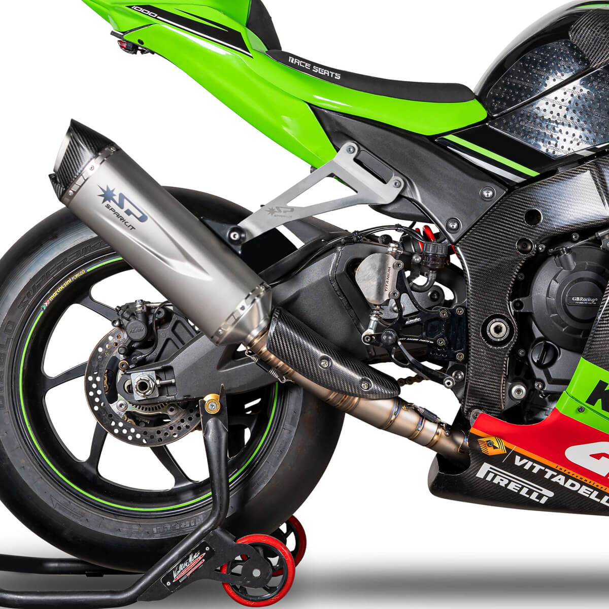 Spark Force Evo Full Exhaust, Titanium for Kawasaki Ninja ZX-10R