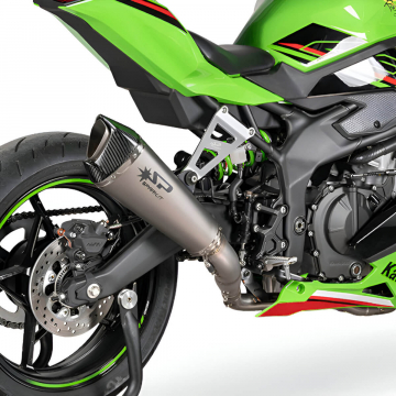 view Spark GKA8850T Konix Evo Full Exhaust, Titanium for Kawasaki Ninja ZX-4RR 2024+