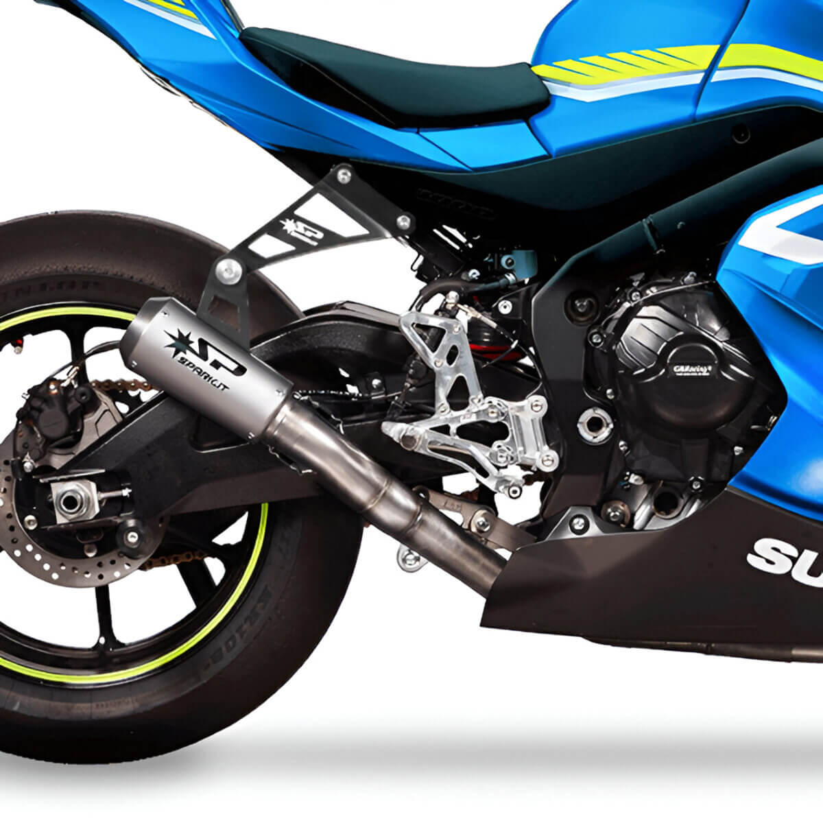 SUZUKI GSX-R1000R スリップオン　スパーク Spark GSU8807T GP Full Exhaust, Titanium for Suzuki GSX-R1000/R