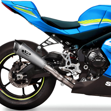 view Spark GSU8809T-KE Konix Evo Full Exhaust, Titanium for Suzuki GSX-R1000/R '17-'21