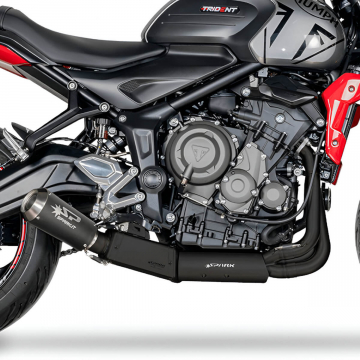 view Spark GP Full Exhaust, Black for Triumph Trident 660 / Tiger Sport 660 2021+