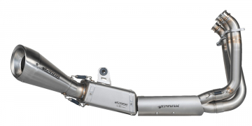view Spark GTR8819I 60'S Race Full Exhaust for Trident 660 / Tiger Sport 660 2021+