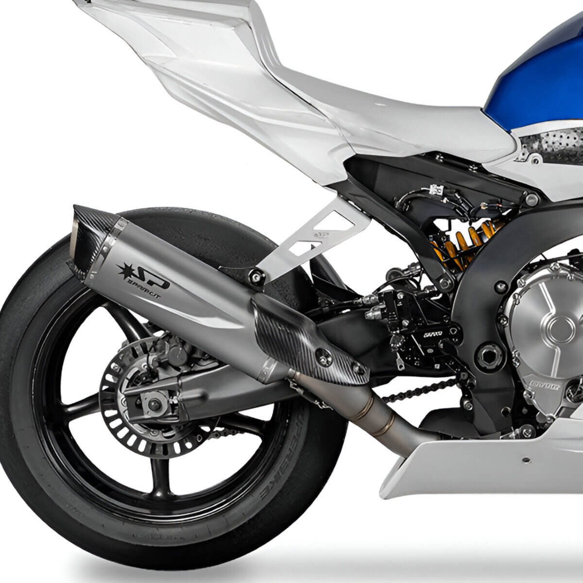 Spark GYA8801T Force Evo Full Exhaust, Titanium for Yamaha YZF-R9