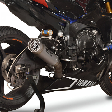 view Spark Grid-O Full Exhaust (WSBK), Titanium for Yamaha YZF-R1 / MT-10 2015+