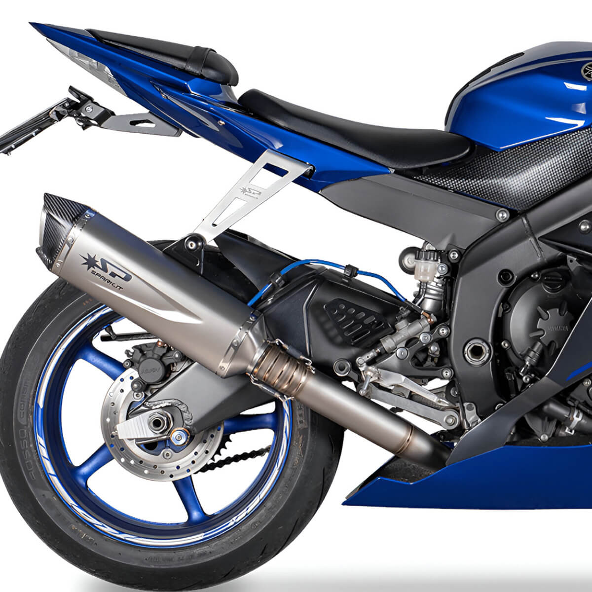 Spark GYA8873T Force Evo Full Exhaust(WSBK), Titanium for Yamaha