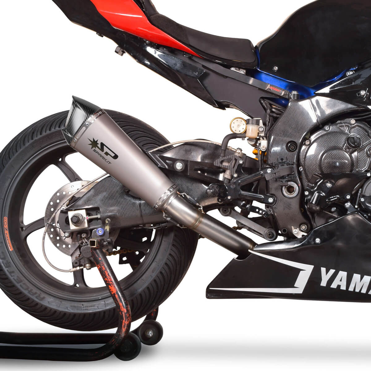 Spark GYA8883T Konix Evo Semi-Full Exhaust, Titanium for Yamaha