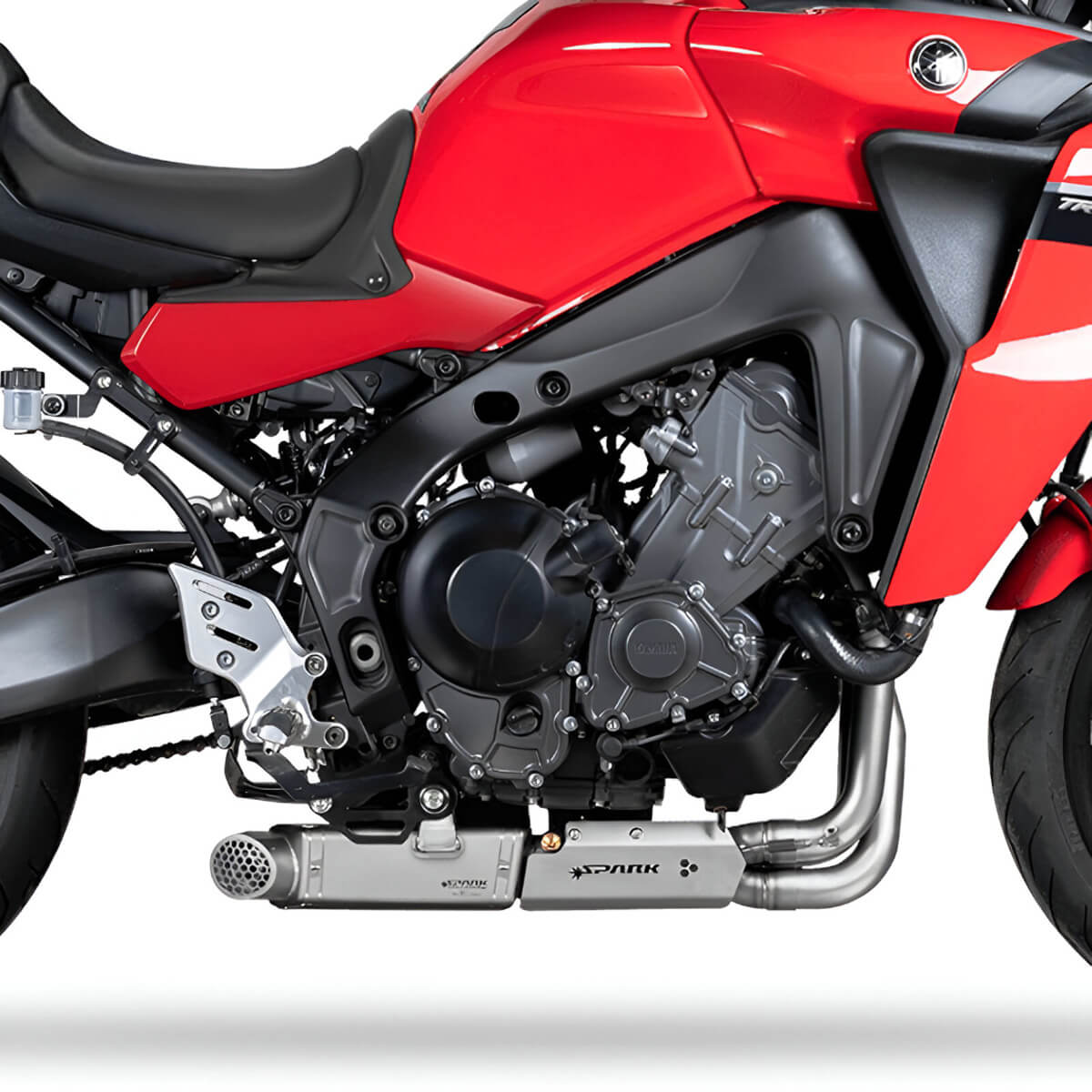 Spark Grid-O Double Euro5 Full Exhaust for Yamaha MT-09/XSR900