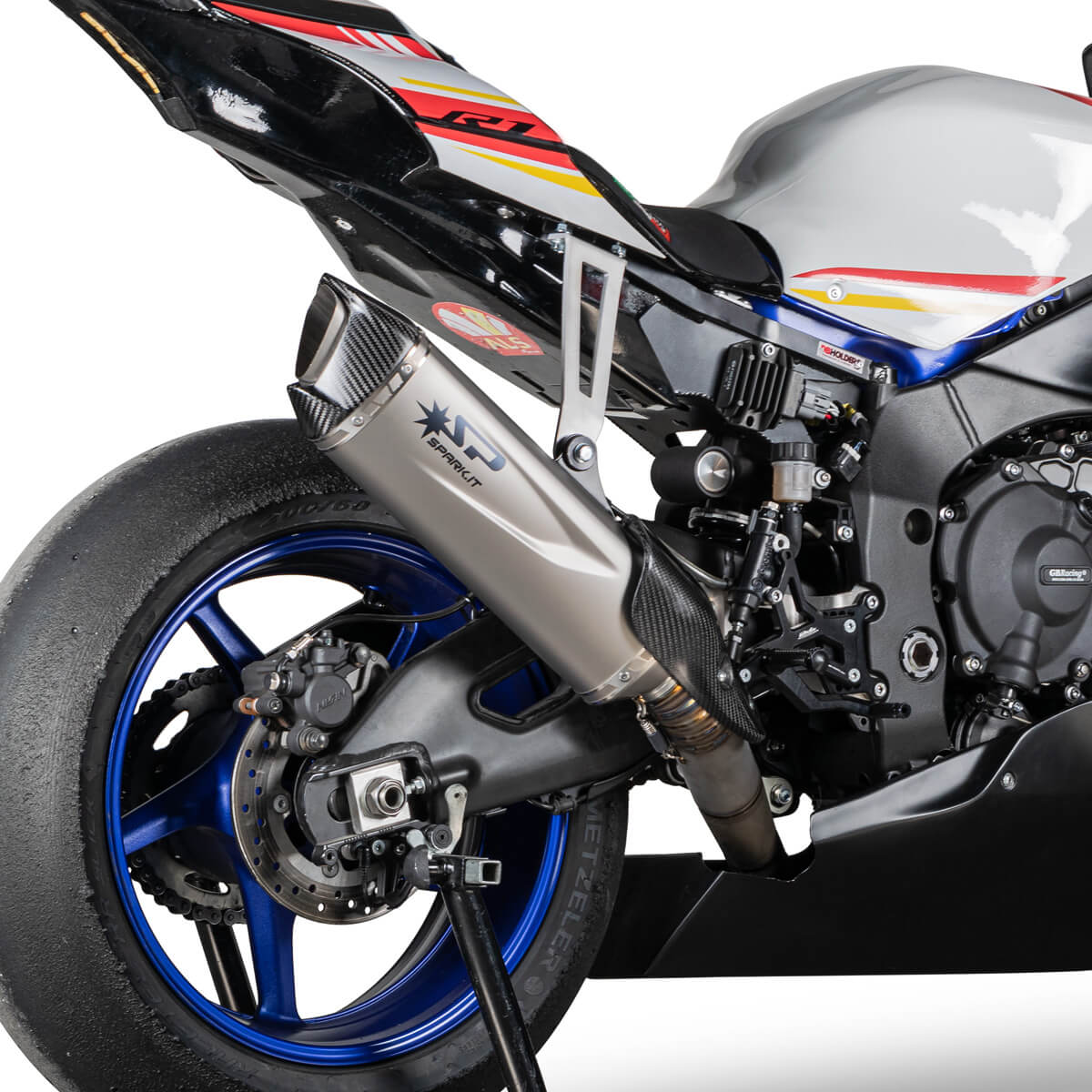 Spark GYA8894T Force Evo Full Exhaust(WSBK), Titanium for Yamaha