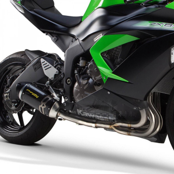 view Two Bros 005-3860105-S1B S1R 3K Full Exhaust for Kawasaki ZX-636R/6RR 2009+