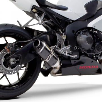 view Two Bros 005-4240405-S1 S1R Slip-on Exhaust for Honda CBR1000RR (2012-2016)