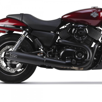 view Two Bros 005-4340499-B Comp-S Slip-On Exhaust Harley Street 750/500 '15-'21