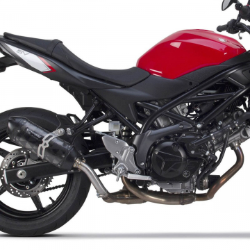 view Two Bros 005-4500405-S1B S1R 3K Slip-on Exhaust for Suzuki SV650/S '17-'24