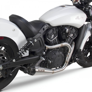 view Two Bros 005-4610199 Comp-S Full System Exhaust for Indian Scout '15-'24