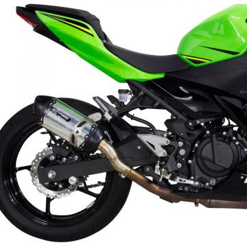view Two Bros 005-5060406-S1B S1R Slip-on Exhaust for Kawasaki Ninja 400/Z400 '18-'23