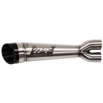 view Two Bros 005-5130199 Shorty Turnout Stainless Exhaust for Harley Dyna '06-'17