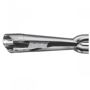 view Two Bros 005-5130199-P Shorty Turnout Exhaust, Polished for Harley Dyna '06-'17