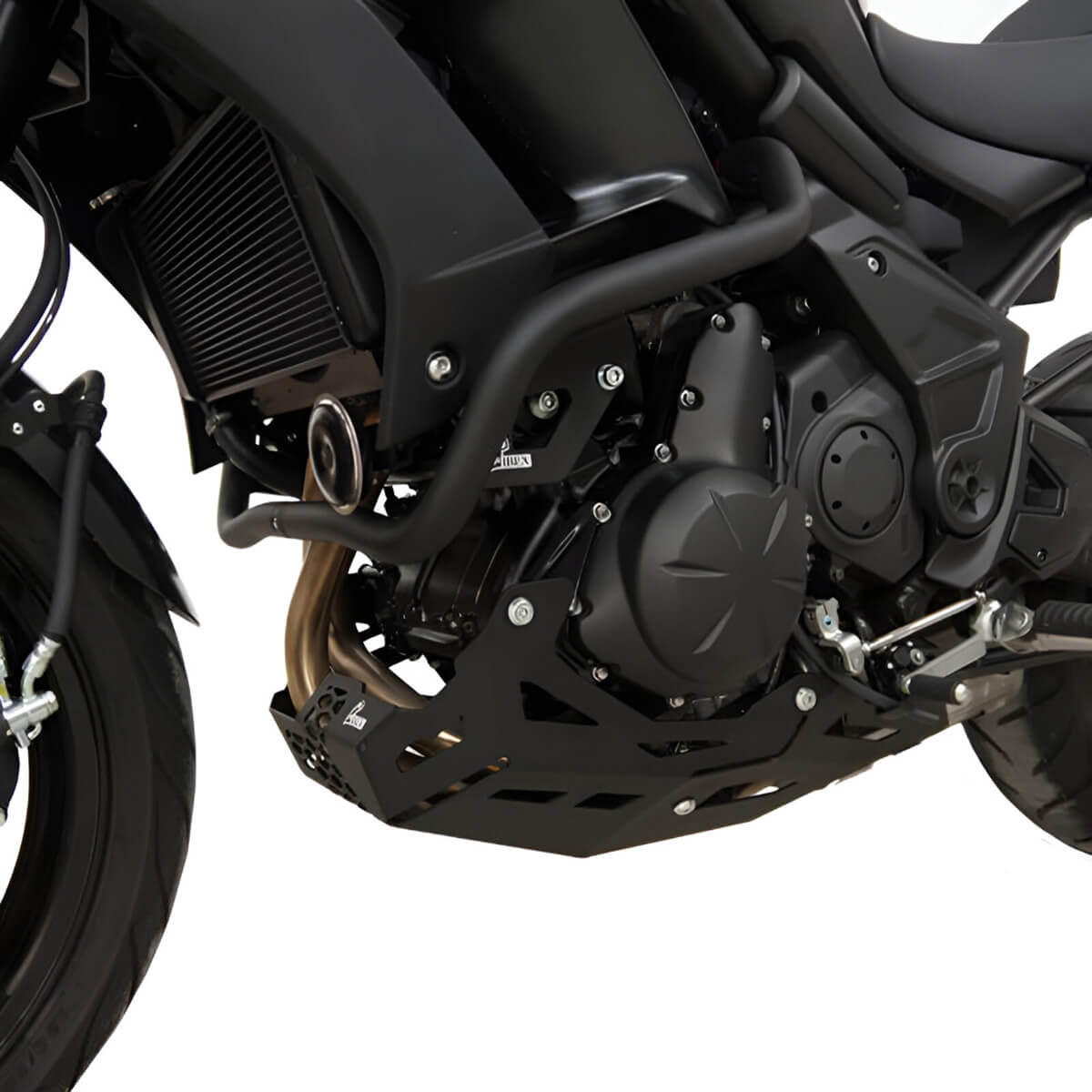 Zieger 10001436 Skid Plate, Black for Kawasaki Versys 650 '15-'22