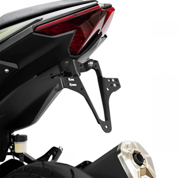 view Zieger 10010759 Basic License Plate Holder for Kawasaki Z500 / Ninja 500 2024+