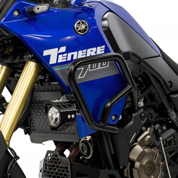 view Zieger 10010772 Upper Crashbars, Black for Yamaha Tenere 700 2025+