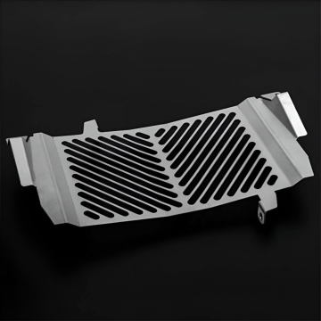 view Zieger 10010802 Clean Radiator Guard, Silver for Ducati Hypermotard 698 Mono 2024+