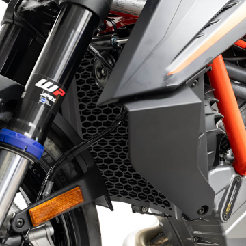 view Zieger 10010817 Pro Radiator Guard, Black for KTM 1390 Super Duke 2024+