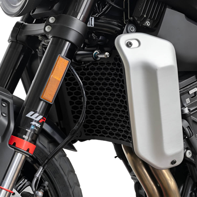 Zieger 10011429 Pro Radiator Guard, Black for Husqvarna Svartpilen