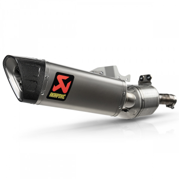 view Akrapovic Slip-on Line Exhaust, Titanium for BMW F900R / XR 2020+