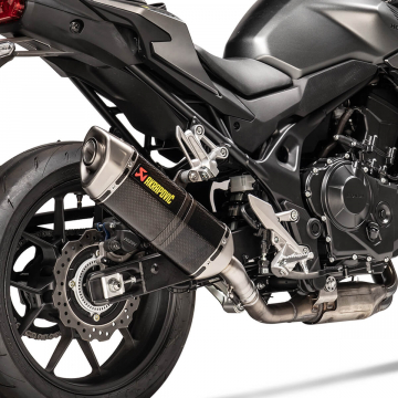 view Akrapovic S-H7SO5-HRC Slip-on Line Exhaust, Carbon for Honda CB750 Hornet 2023+